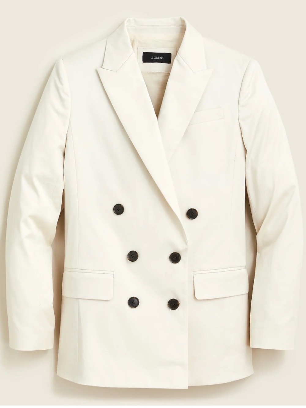 J.Crew Double-breasted Alfie blazer in lightweight chino blazer Size 10 $228